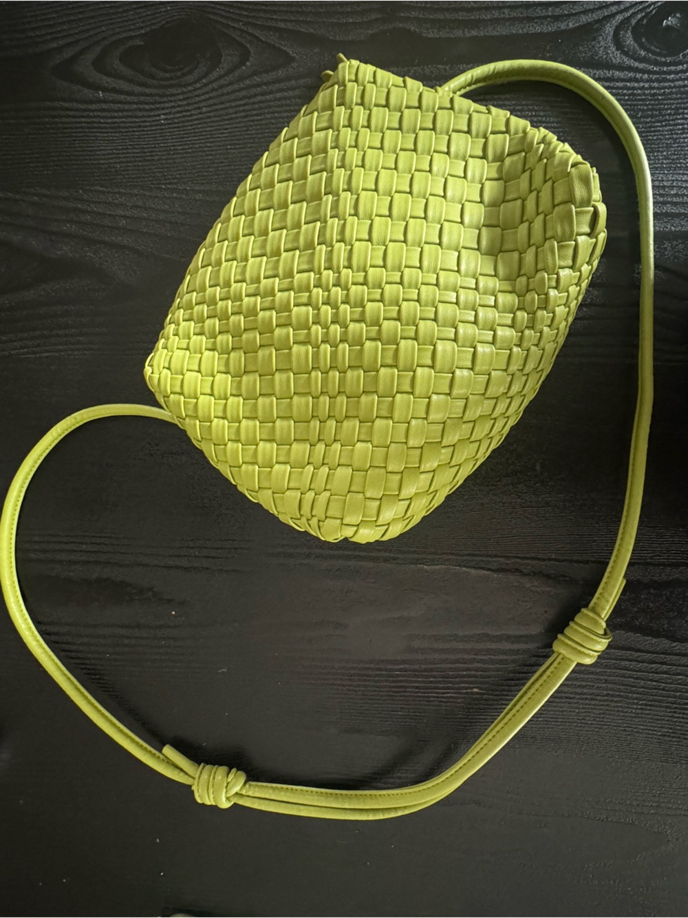Vera Bradley Woven Crossbody Spanish Green